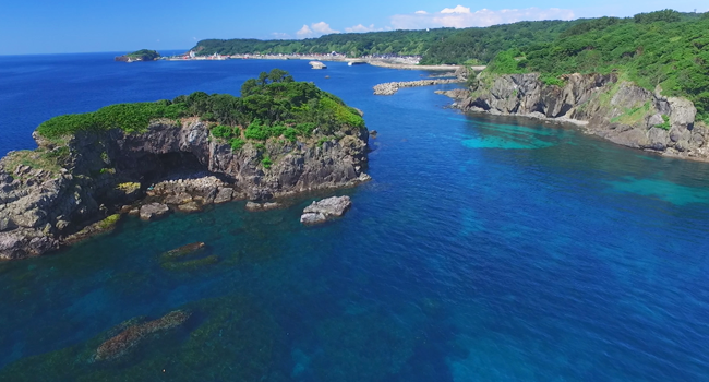 日本海の離島・飛島２