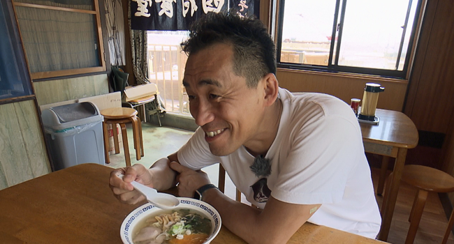 ダシでつくった地元ラーメン