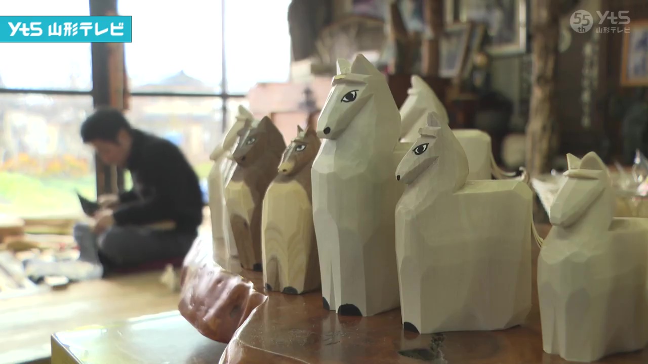 伝統工芸「笹野一刀彫」来年の干支の縁起物づくり | YTS山形テレビ