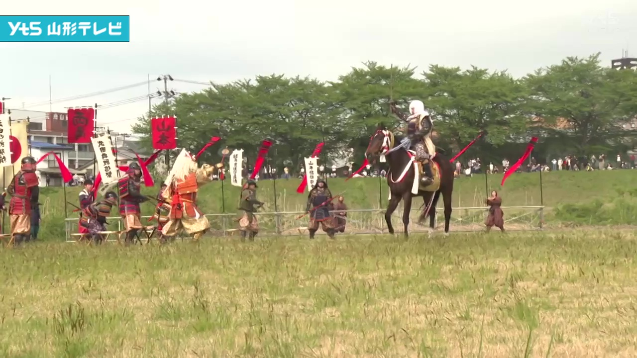 圧巻の戦国絵巻「川中島合戦」 | YTS山形テレビ